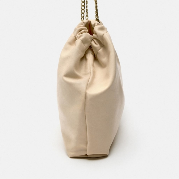 Zara Chain Strap Tote (Cream Colour) - Picture 6 of 9